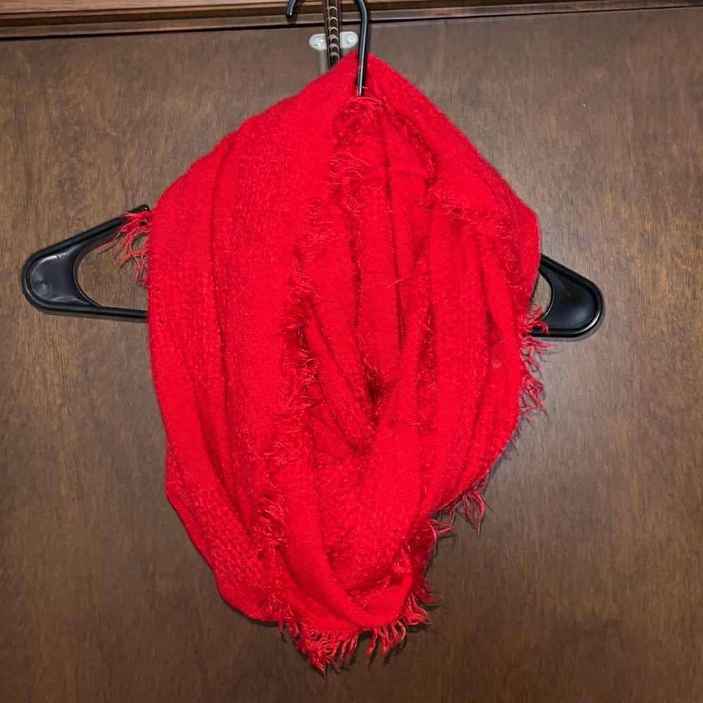Red Infinity Scarf